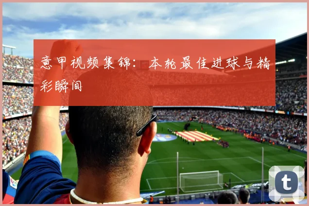 意甲视频集锦：本轮最佳进球与精彩瞬间